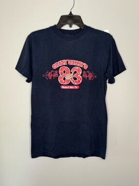 Y2K Vintage Aeropostale Navy Women’s Cotton Surf Graphic T Shirt - S, See Descr.